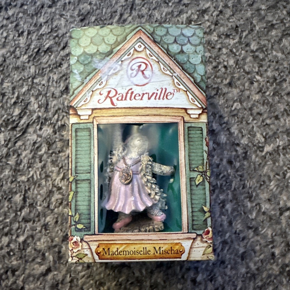 Rafterville Bear Ballerina "Mademoiselle Mischa" Cast-Iron Figurine - New In Box